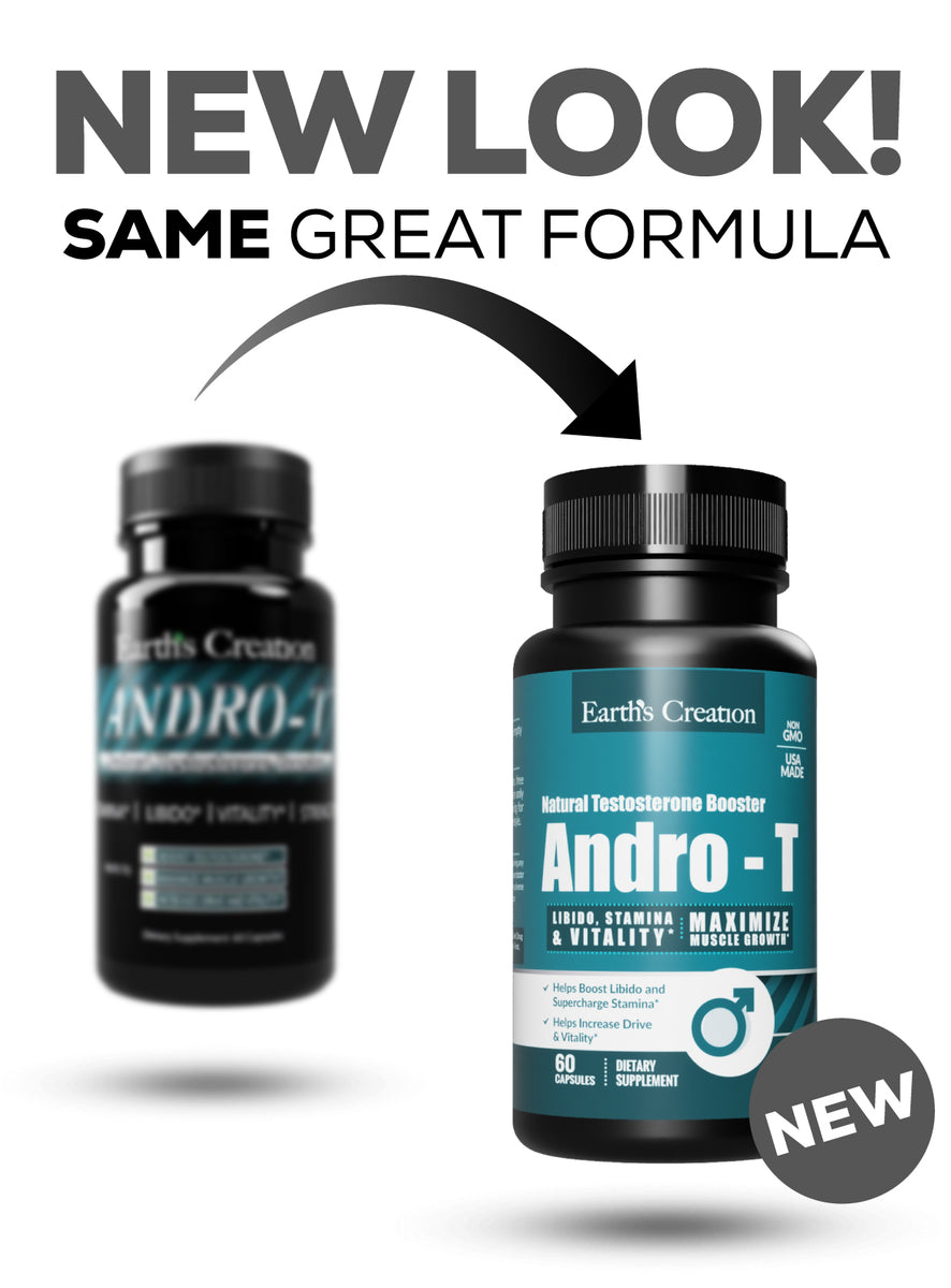 Andro T Natural Testosterone Booster Earths Creation Usa 