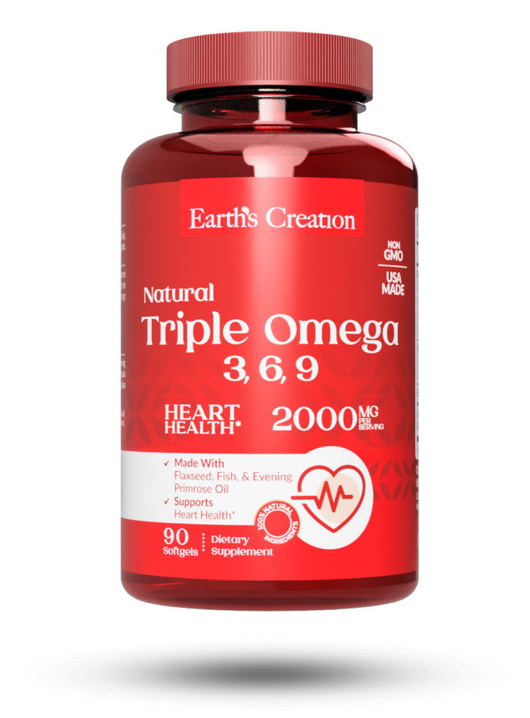 Triple Omega 3,6,9 with Flaxseed, Evening Primrose Oil & Fish Oil