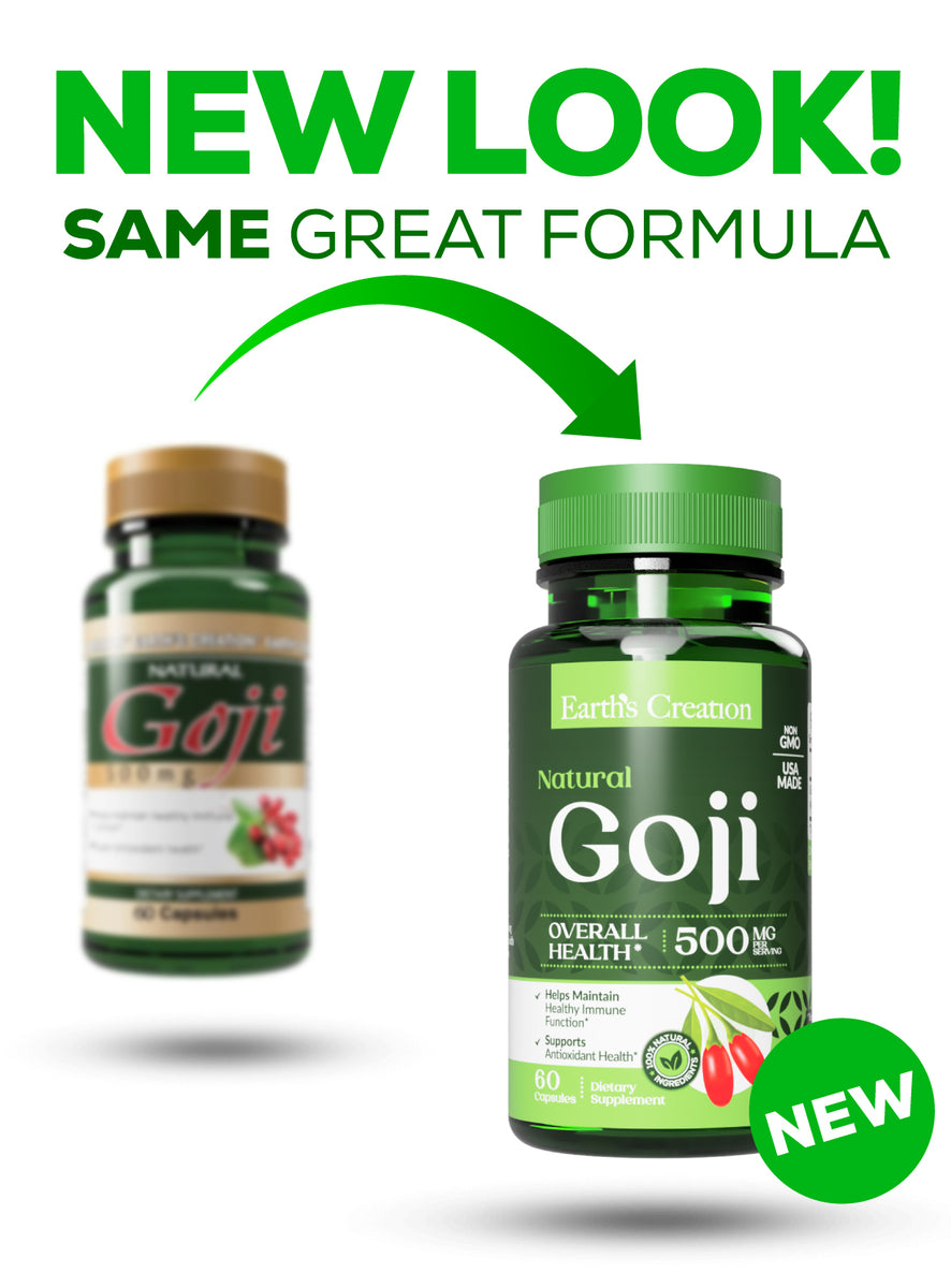 Goji Super Antioxidant Health Earths Creation Usa 