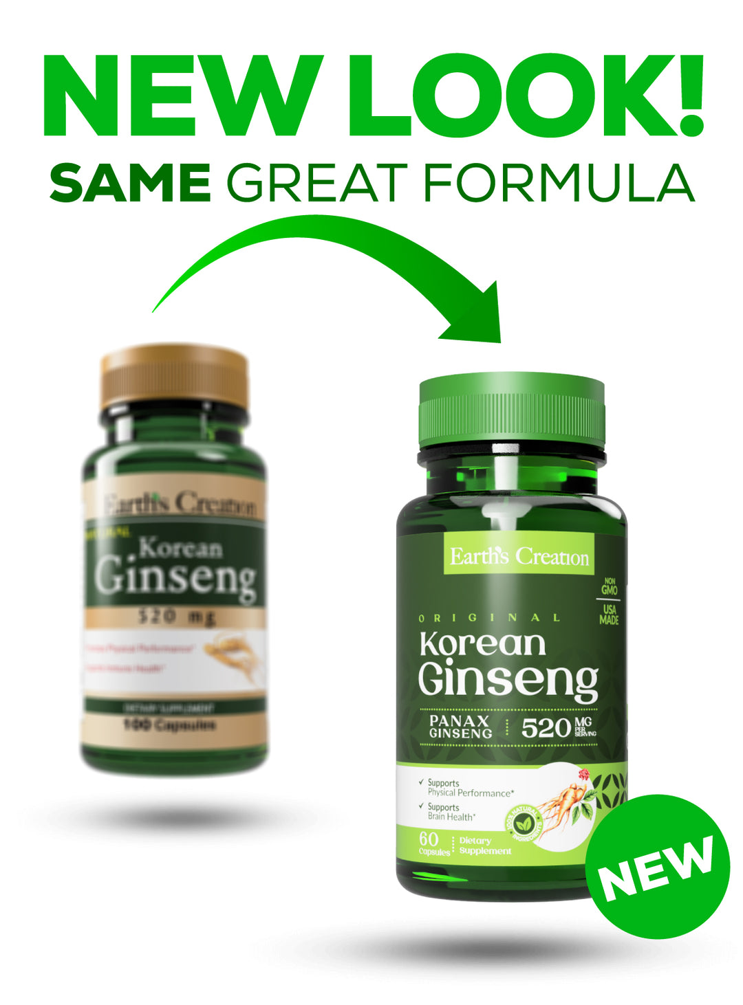 Natural Korean Ginseng – Earth's Creation USA
